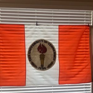 Large University of Tennessee outside flag
